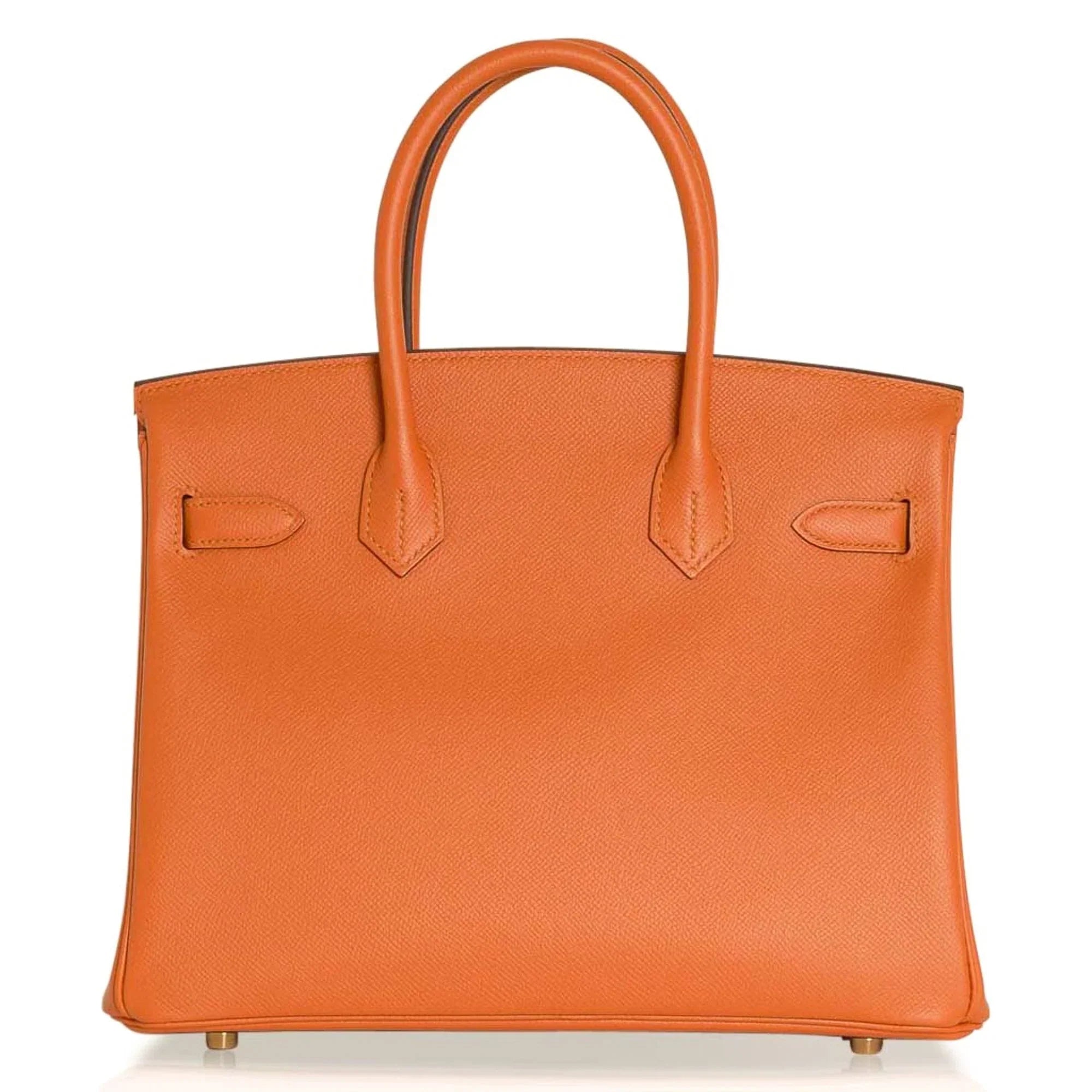Birkin 30 Bag Abricot Gold Hardware Epsom Leather New w/ Box