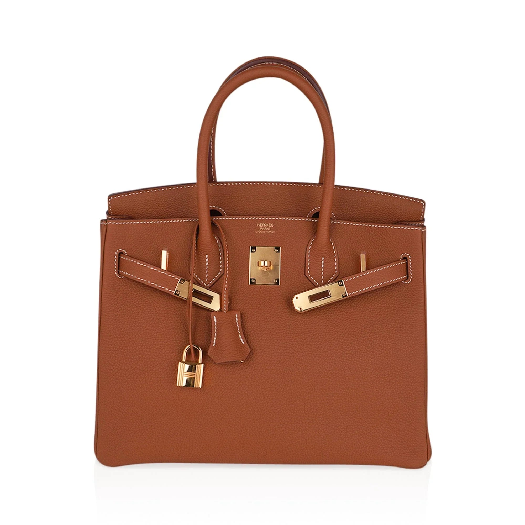 Birkin 30 Bag Gold Togo Leather Gold Hardware