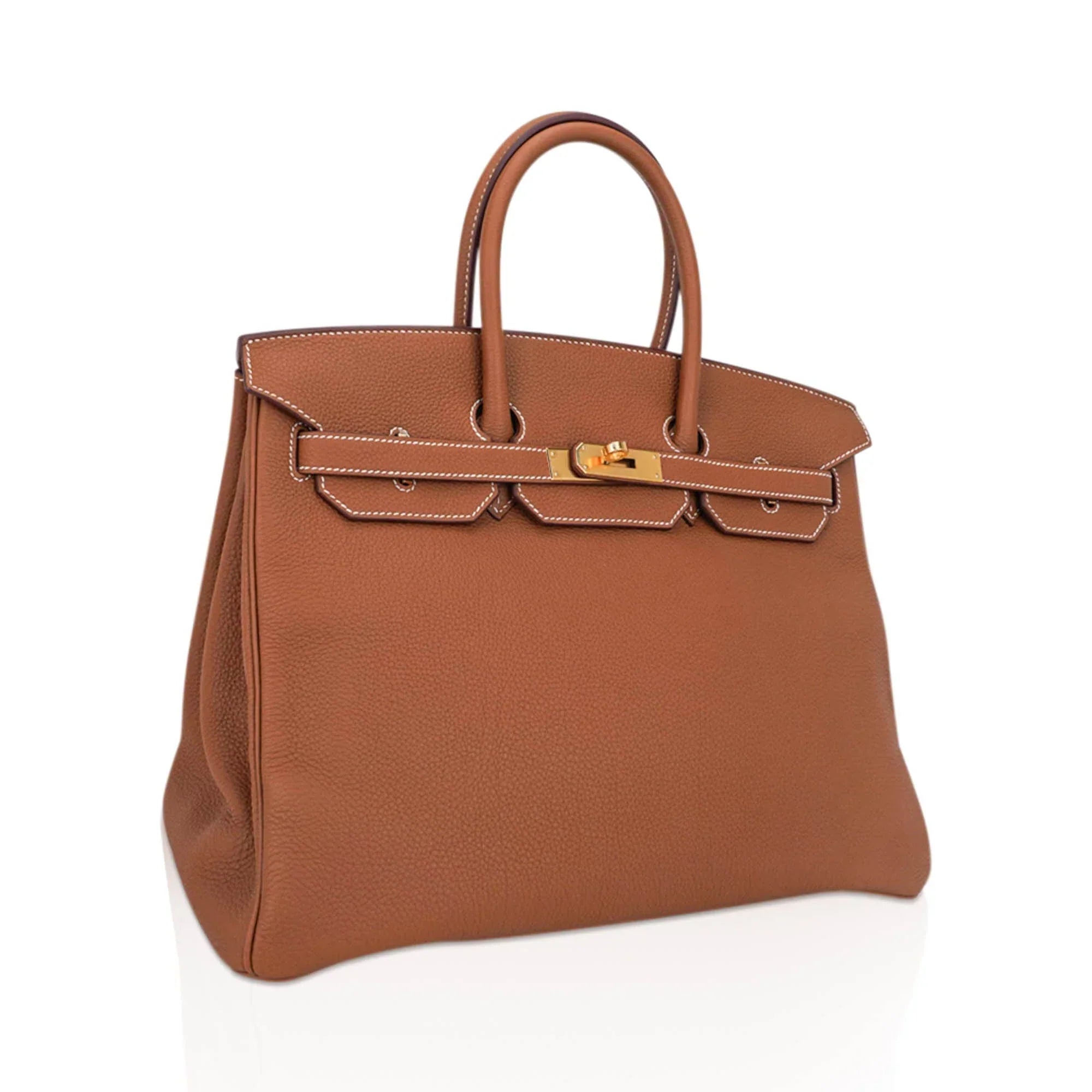 Birkin 35 Bag Gold Togo Leather with Gold Hardware