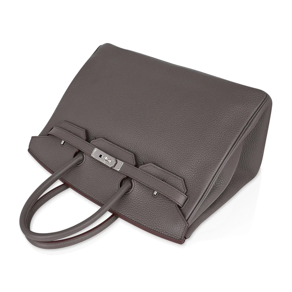 Birkin 35 Bag Etain Togo Leather with Palladium Hardware