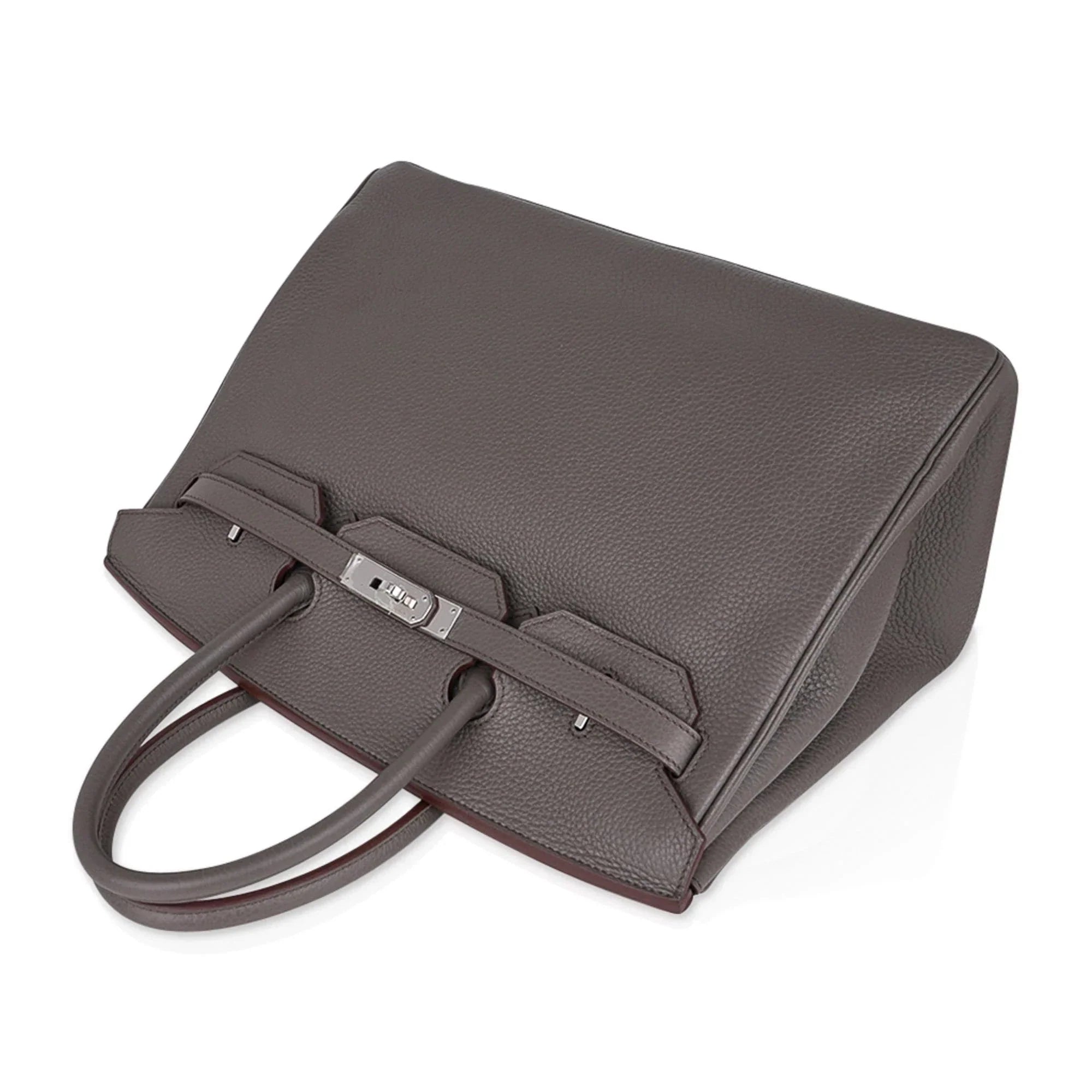 Birkin 35 Bag Etain Togo Leather with Palladium Hardware