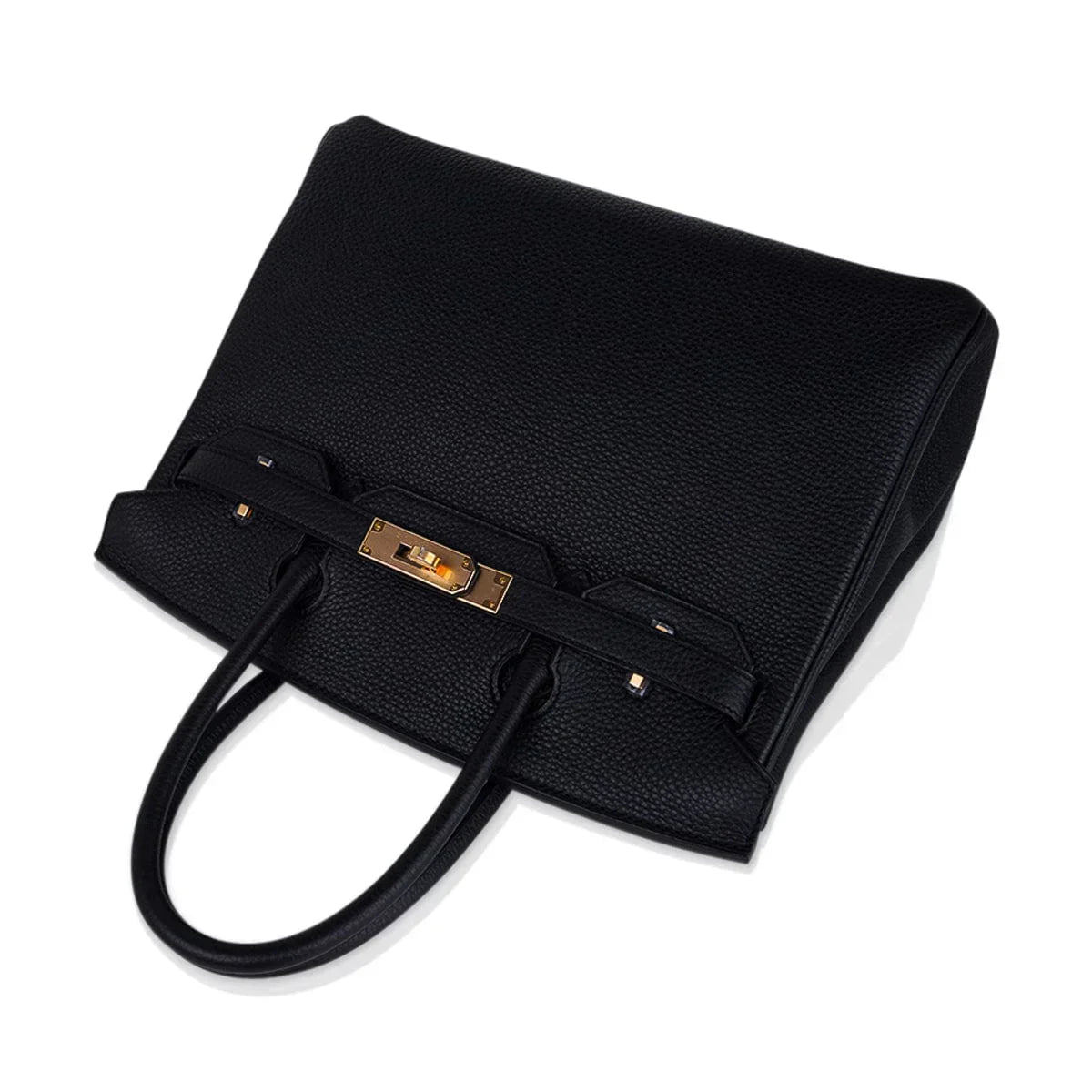 Birkin 30 Bag Black Togo Leather with Rose Gold Hardware