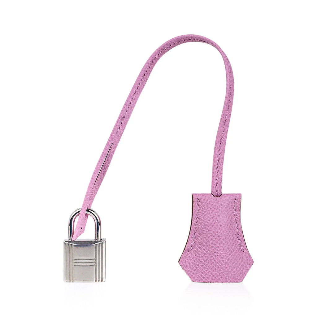Birkin 30 Bag Mauve Sylvestre Epsom Leather with Palladium Hardware