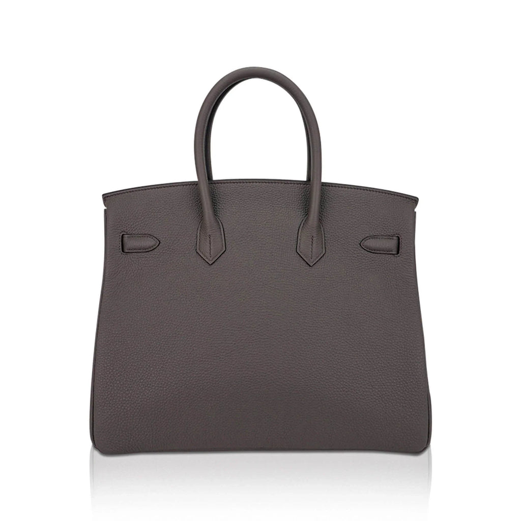 Birkin 35 Bag Etain Togo Leather with Palladium Hardware