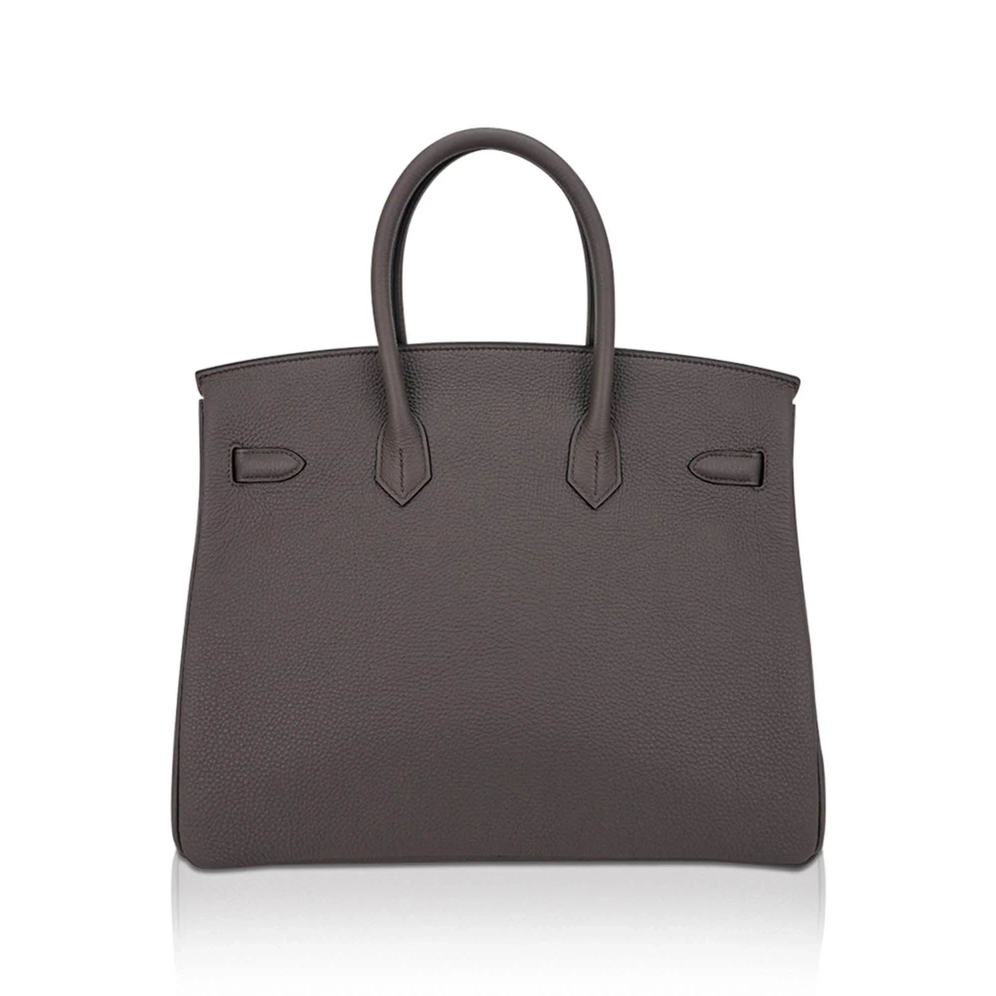 Birkin 35 Bag Etain Togo Leather with Palladium Hardware