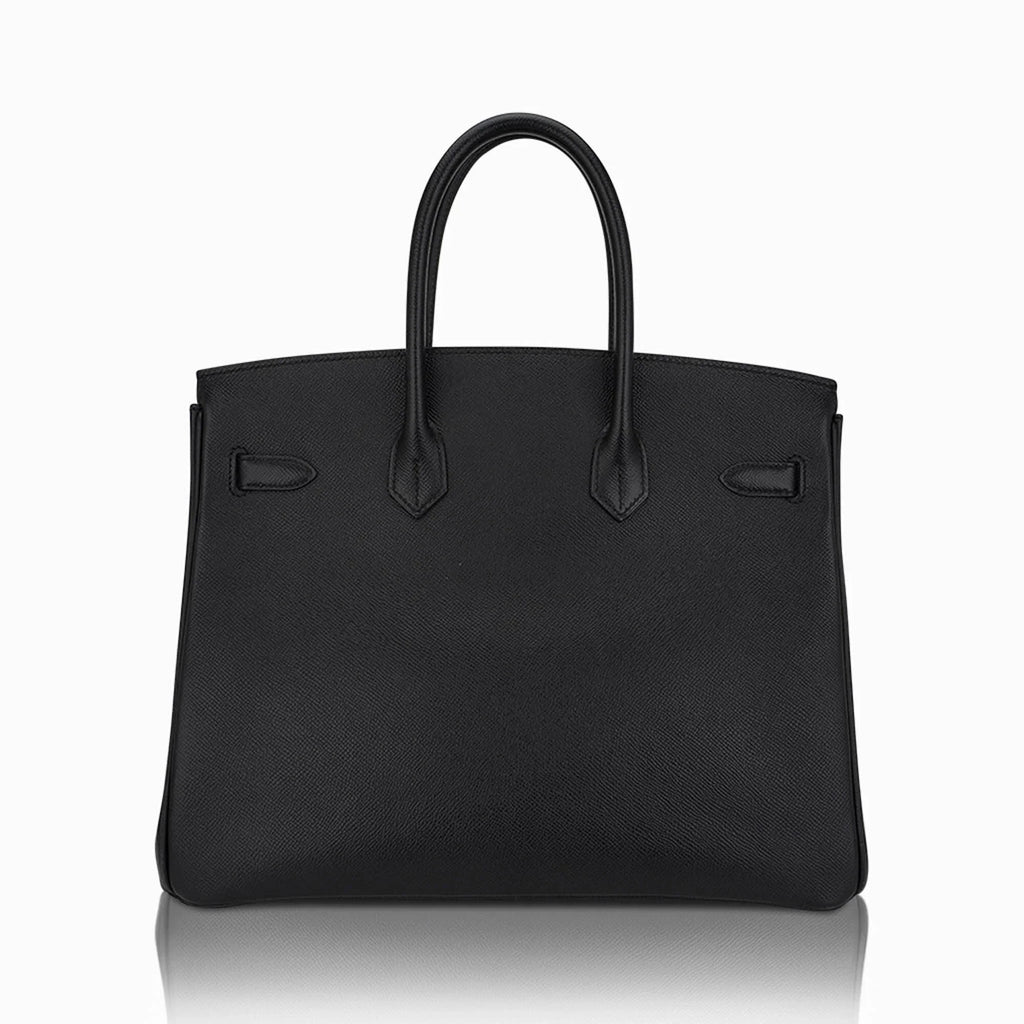 Birkin 35 Bag Black Epsom Leather with Gold Hardware