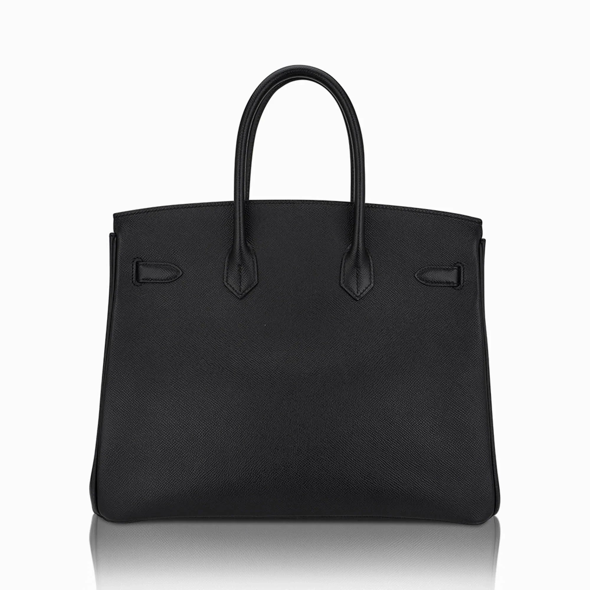 Birkin 35 Bag Black Epsom Leather with Gold Hardware