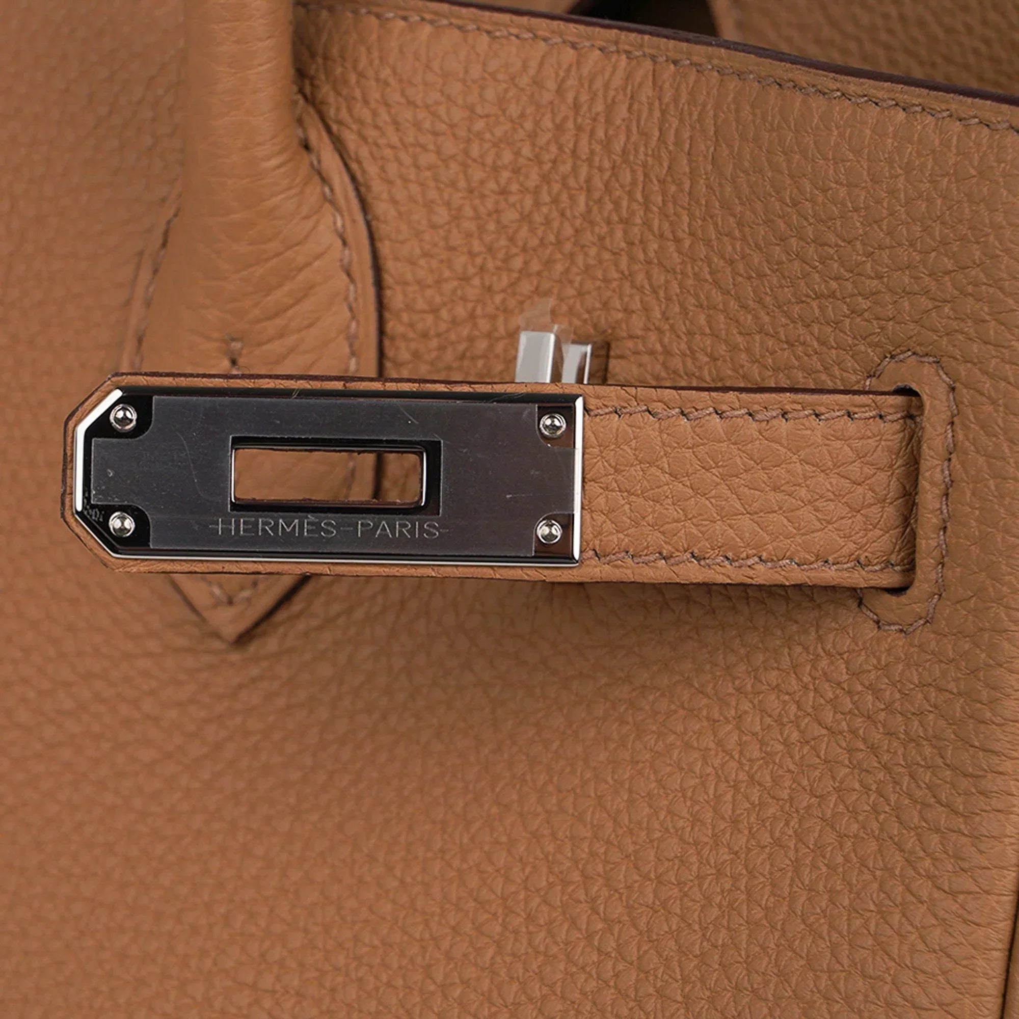 Birkin 30 Bag Biscuit Togo Leather with Palladium Hardware