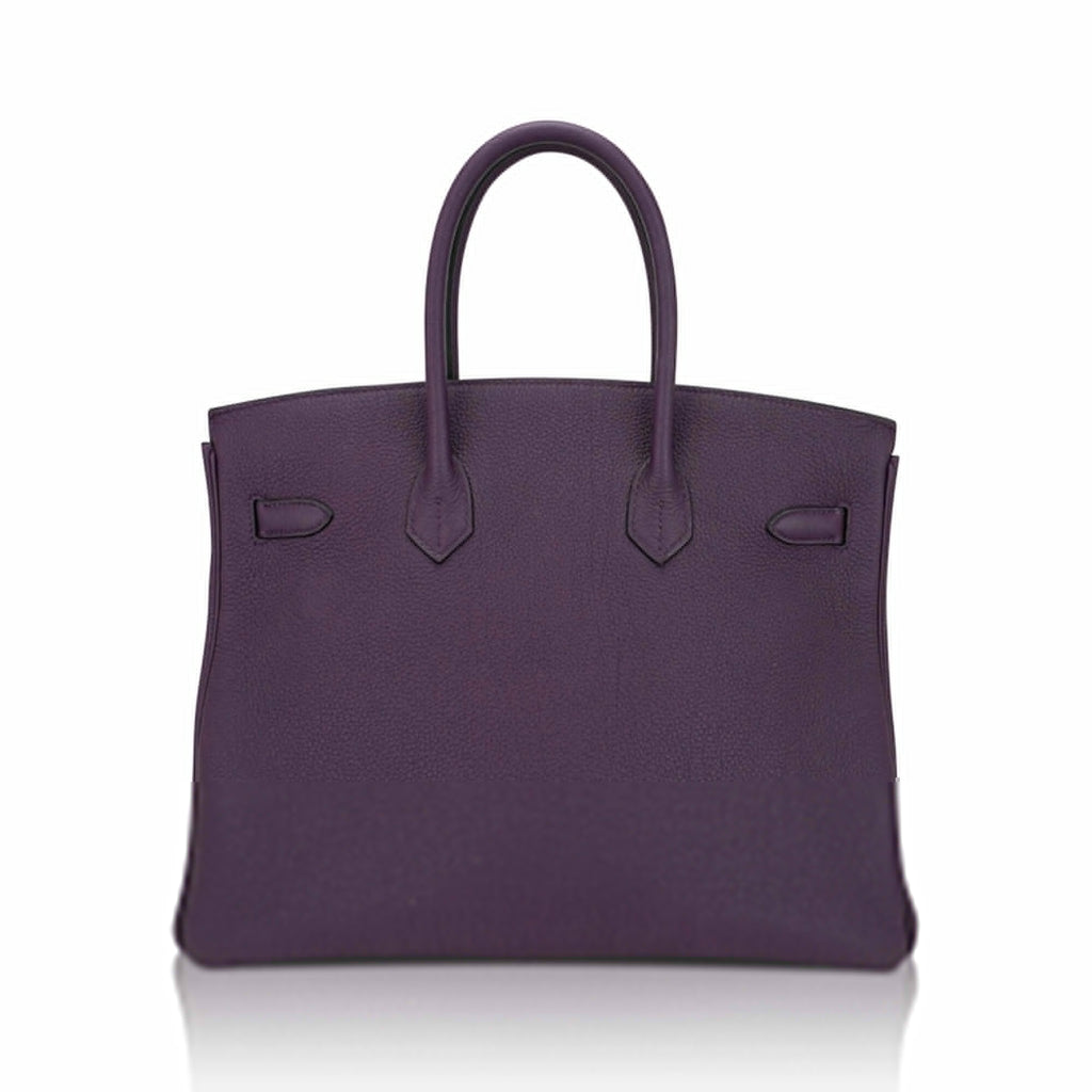 Birkin 35 Bag Raisin Togo Leather with Gold Hardware