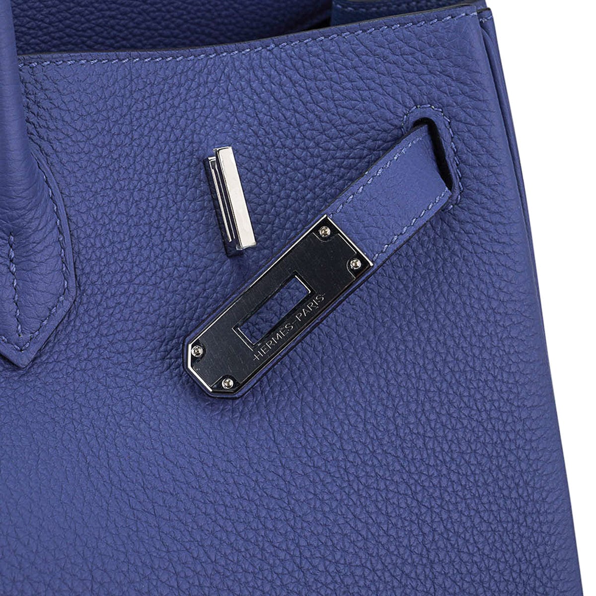 Limited Edition Birkin 40 Bag Blue de Prusse Togo Leather with Palladium Hardware