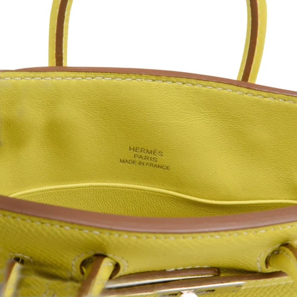 Birkin Tiny Bag Miniature Micro Lime Limited Edition rare