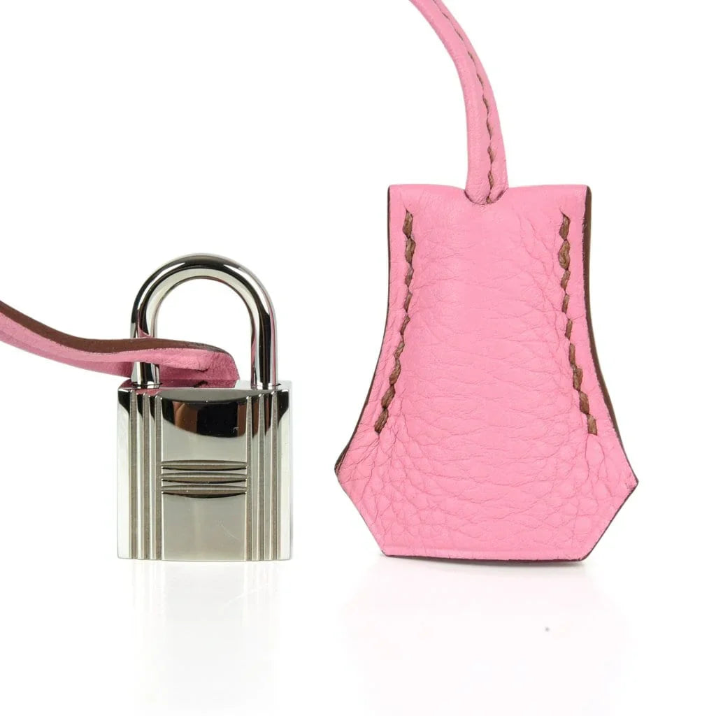 Birkin 35 Bag rare 5P Pink Togo Palladium Hardware