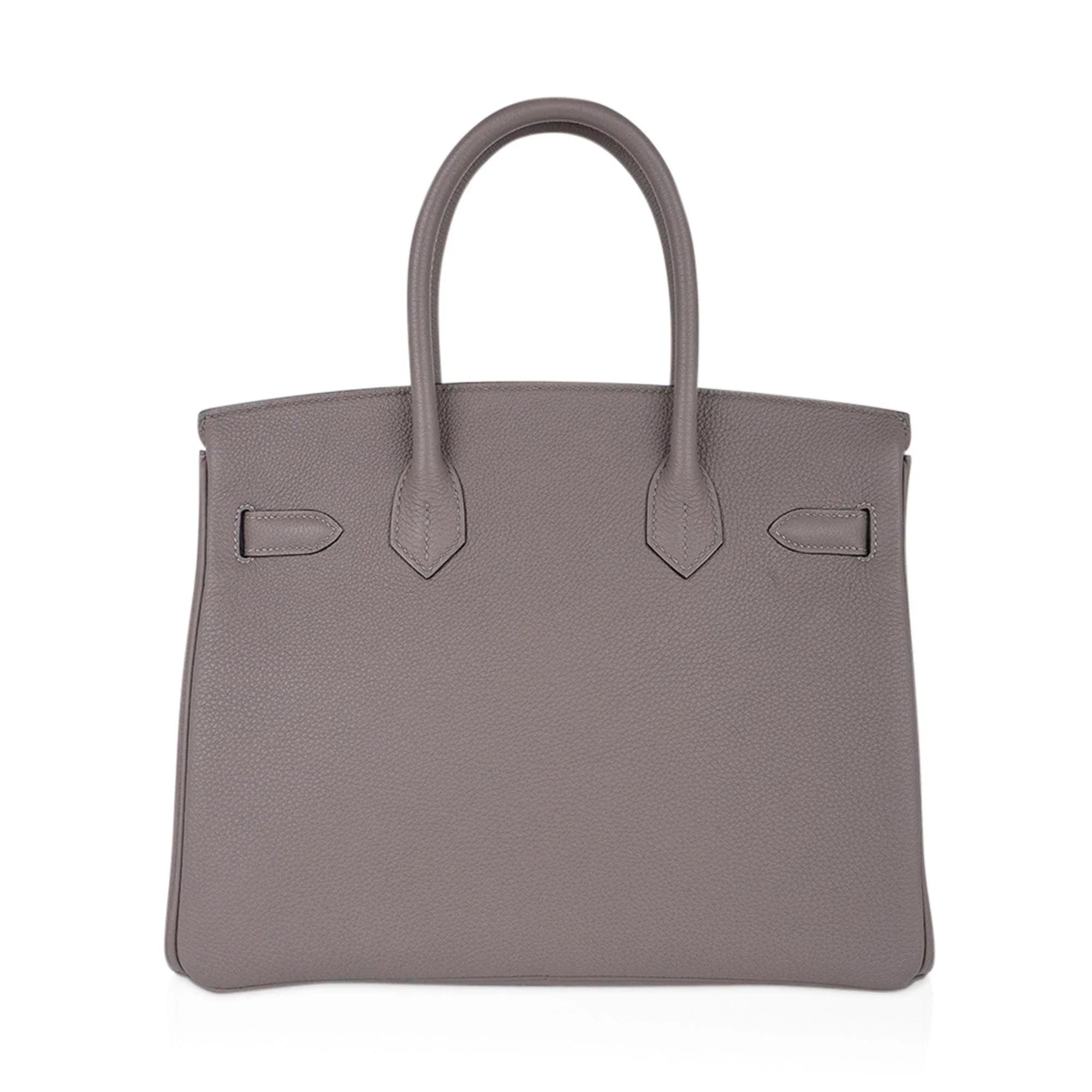 Birkin 30 Bag Gris Asphalte Togo Leather with Palladium Hardware