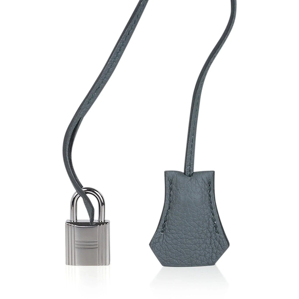 Birkin 35 Bag Vert Amande Togo Leather with Palladium Hardware