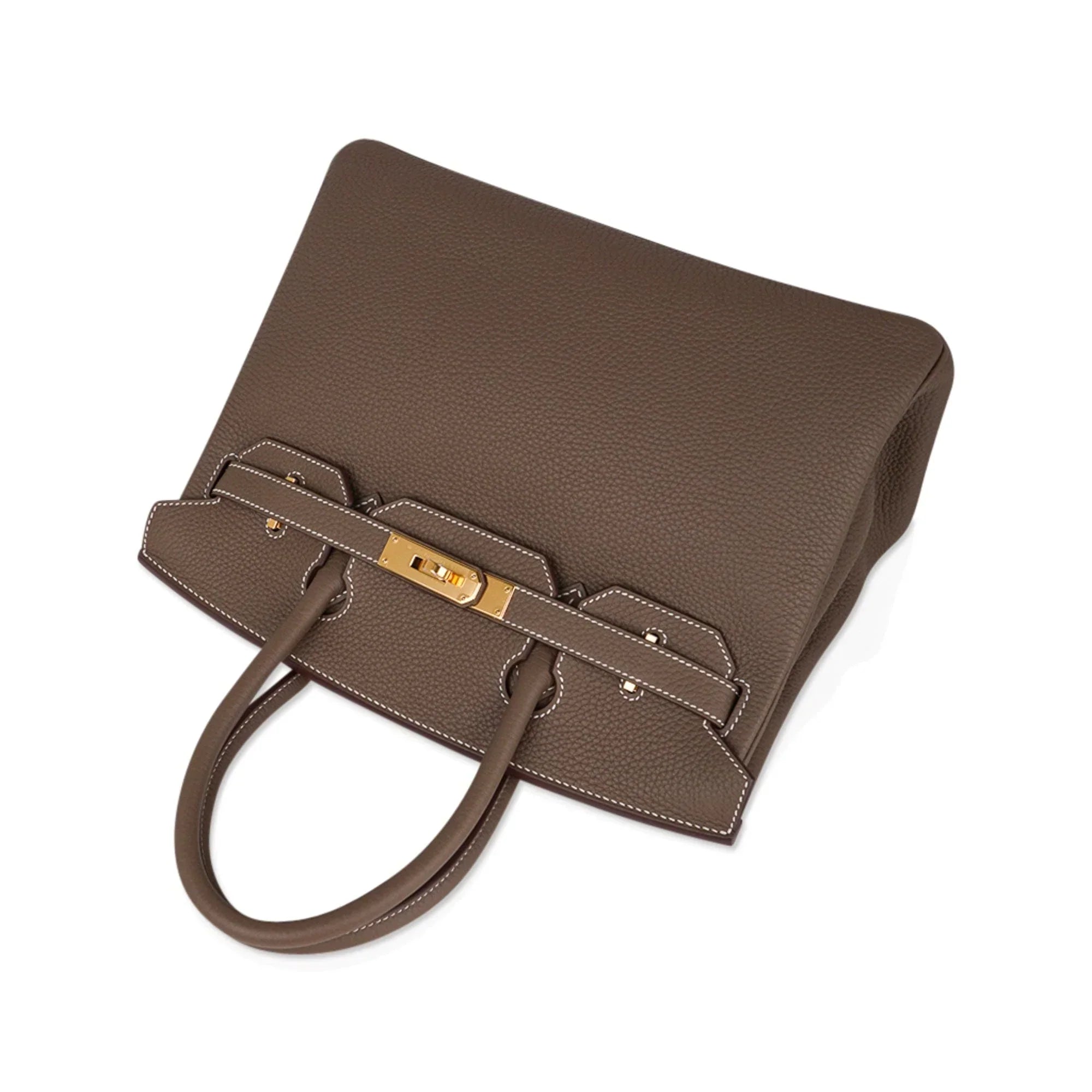 Birkin 30 Bag Etoupe (Taupe) Gold Hardware Togo Leather