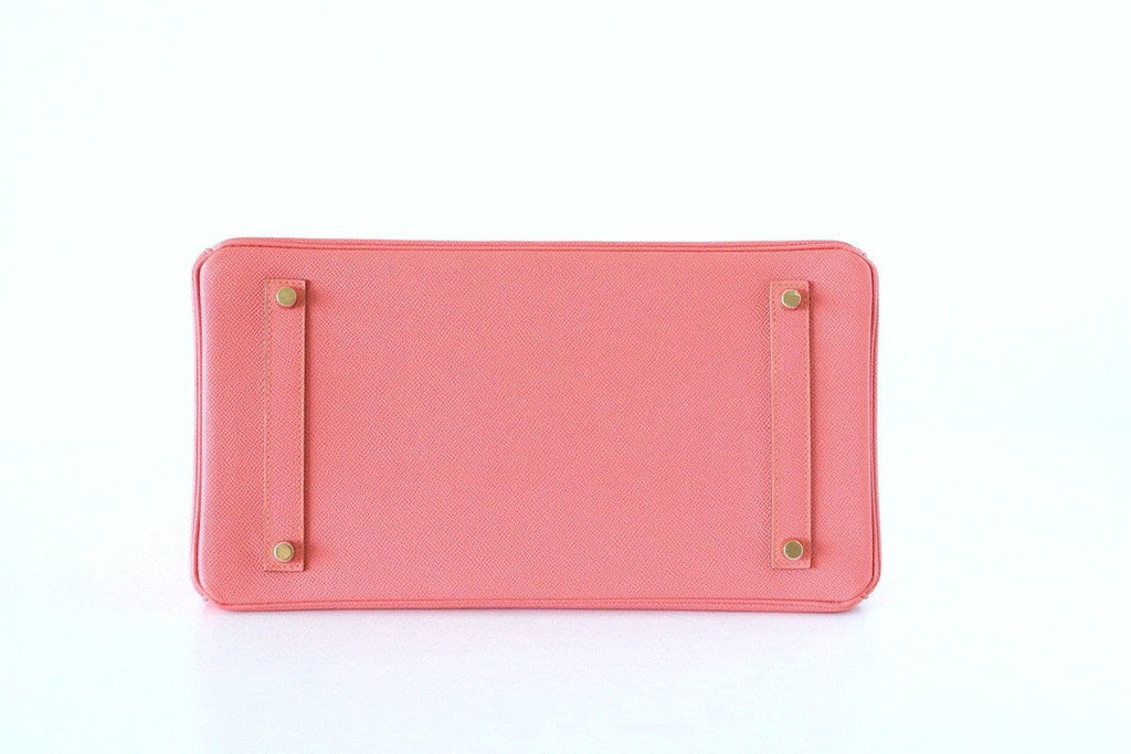 Birkin 35 Bag Flamingo Pink Gold Hardware Rare