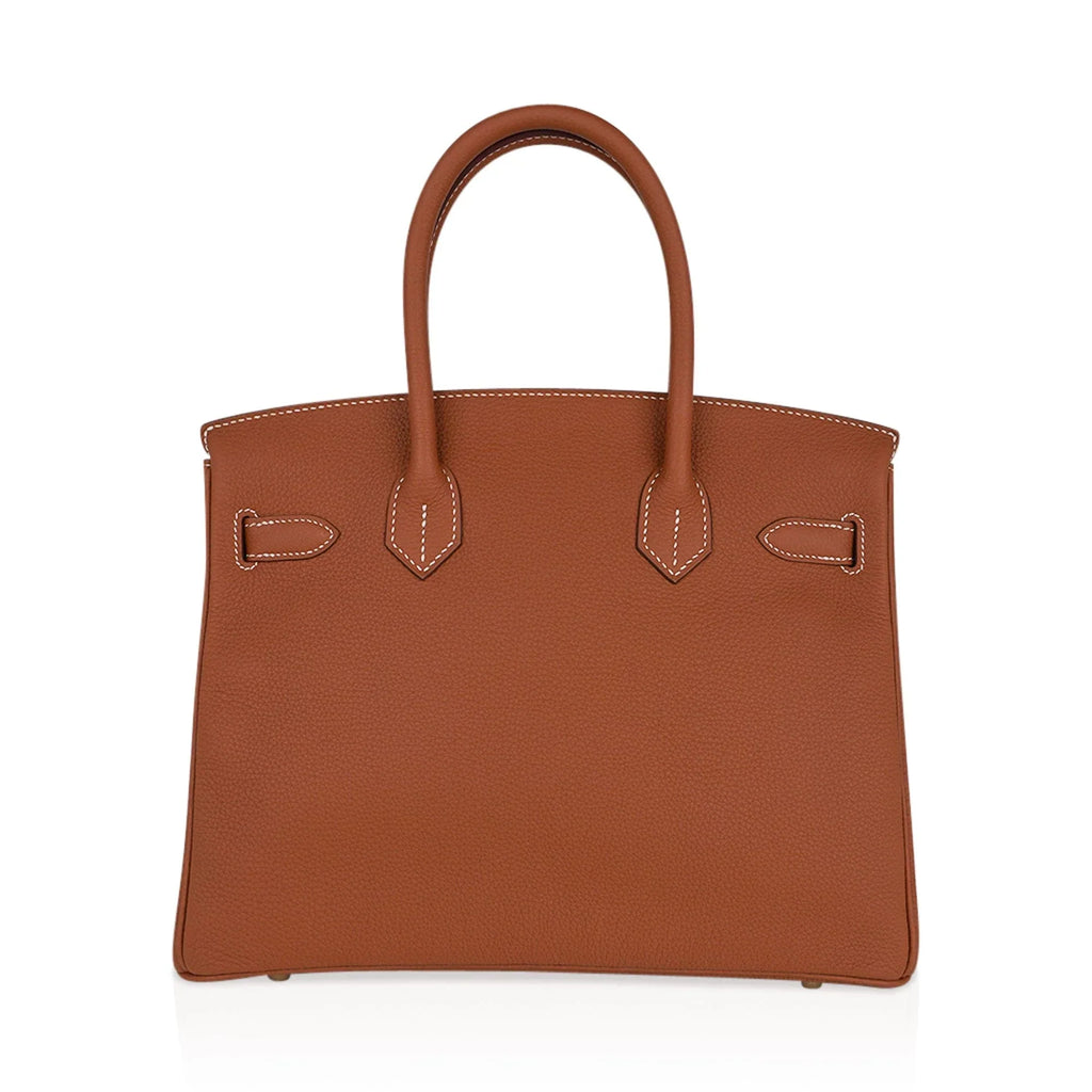 Birkin 30 Bag Gold Togo Leather Gold Hardware