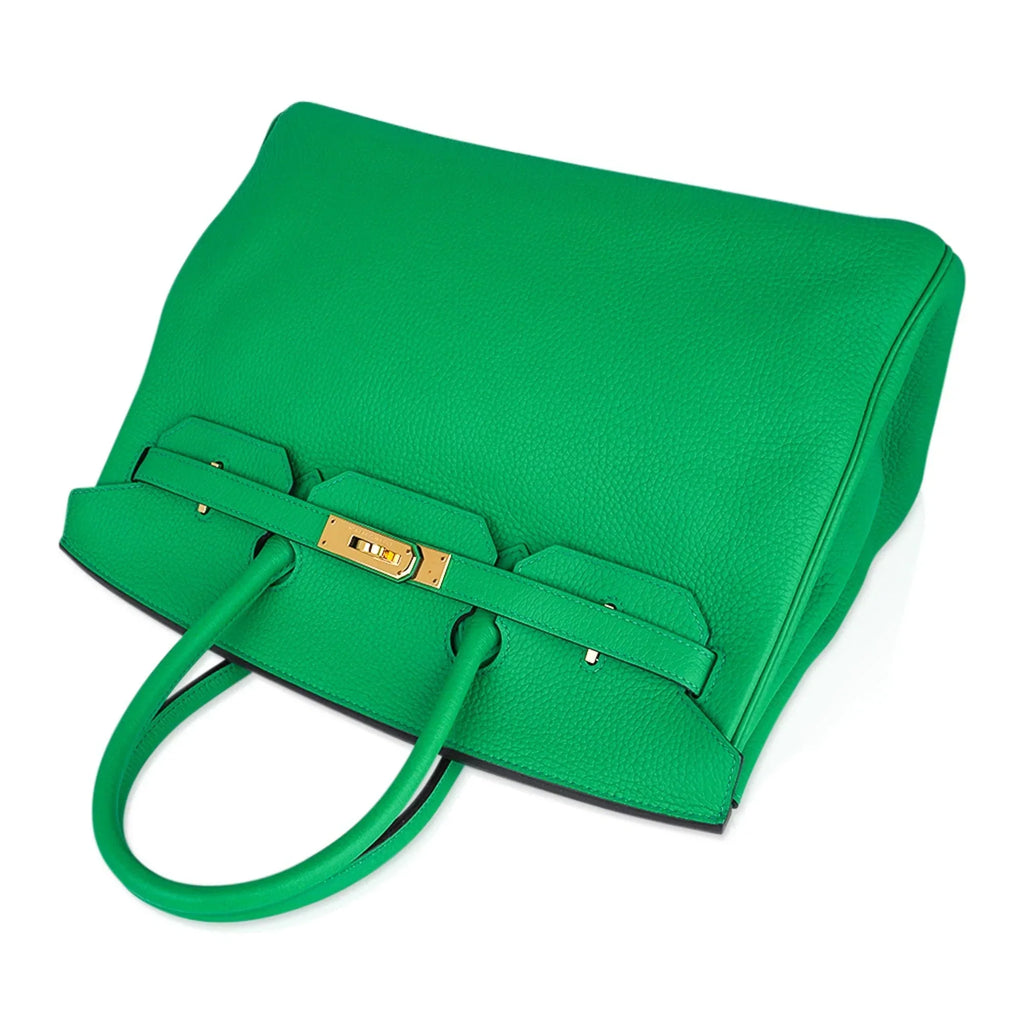 Birkin 35 Bag Bamboo Togo Leather with Gold Hardware