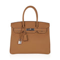 Birkin 30 Bag Biscuit Togo Leather with Palladium Hardware