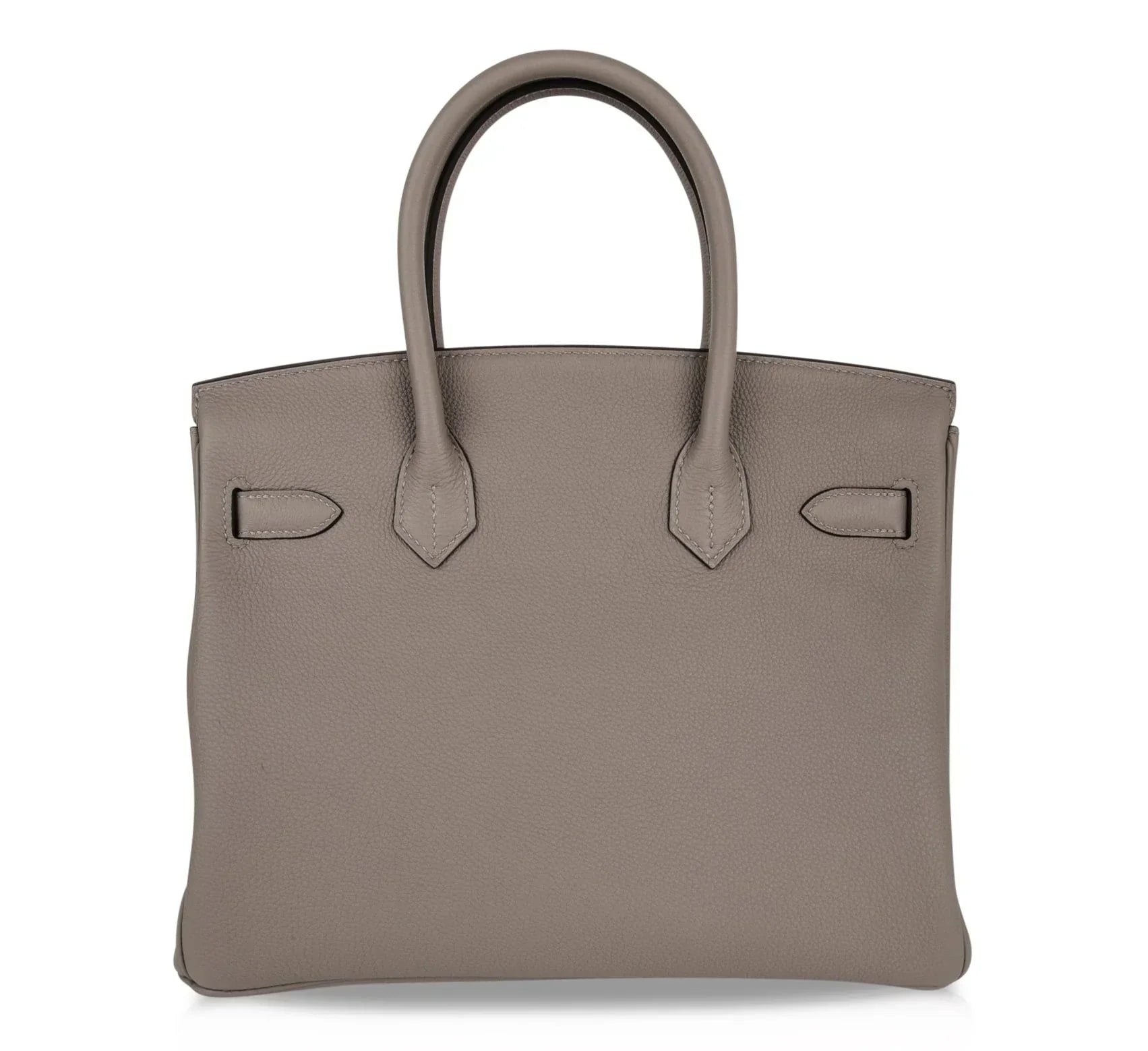 Birkin 30 Bag Gris Asphalte Togo Palladium Hardware