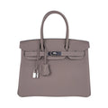 Birkin 30 Bag Gris Asphalte Togo Leather with Palladium Hardware