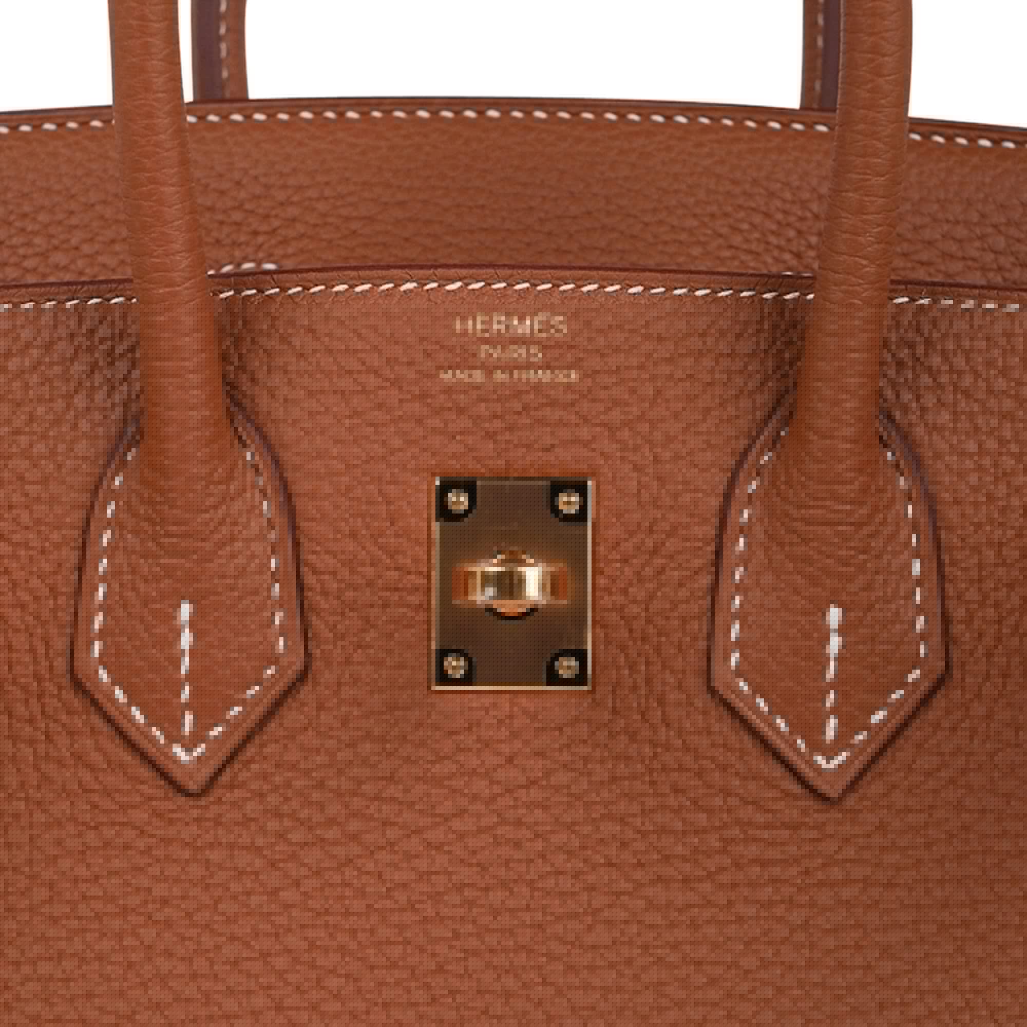 Birkin 25 Bag Gold Togo Leather with Gold Hardware