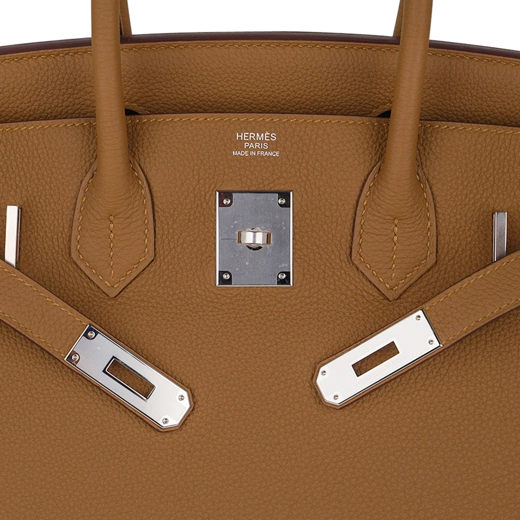 Birkin 30 Bag Bronze d’Or Togo Leather Palladium Hardware