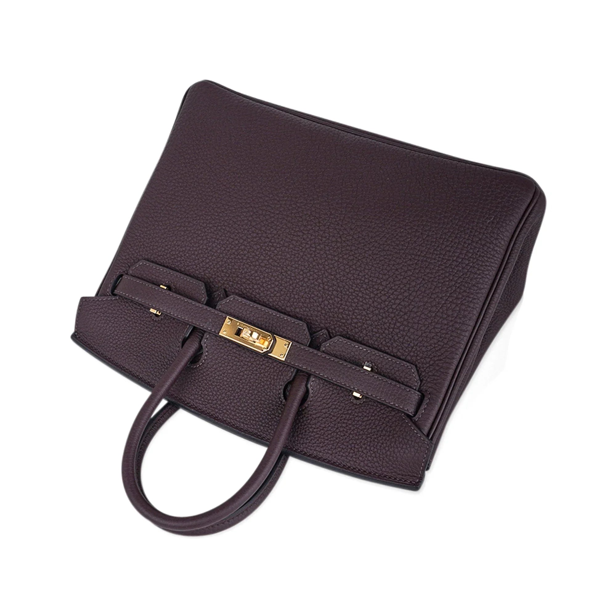 Birkin 25 Bag Chocolat Gold Hardware Togo Leather