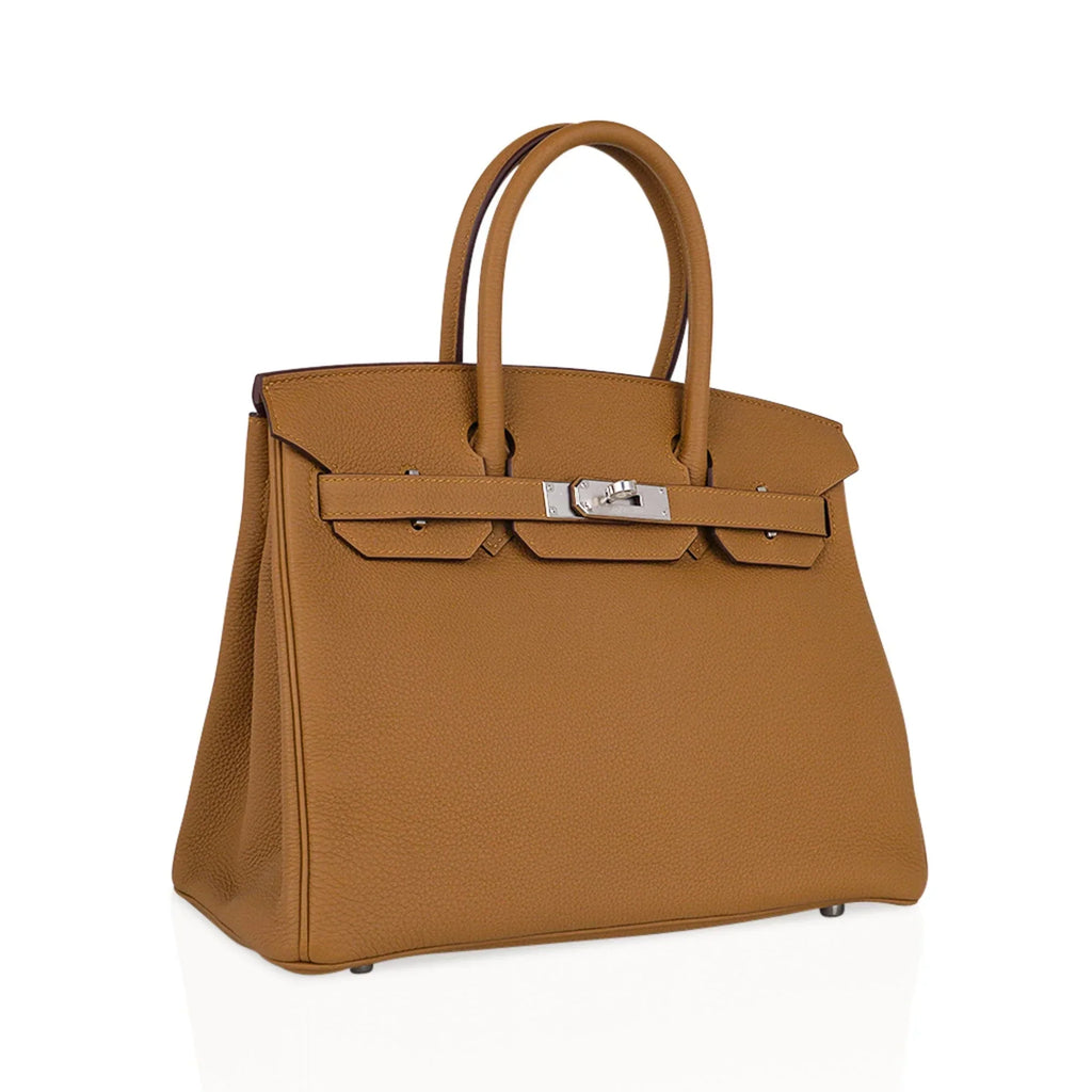 Birkin 30 Bag Bronze d’Or Togo Leather Palladium Hardware