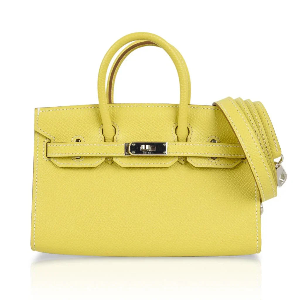 Birkin Tiny Bag Miniature Micro Lime Limited Edition rare