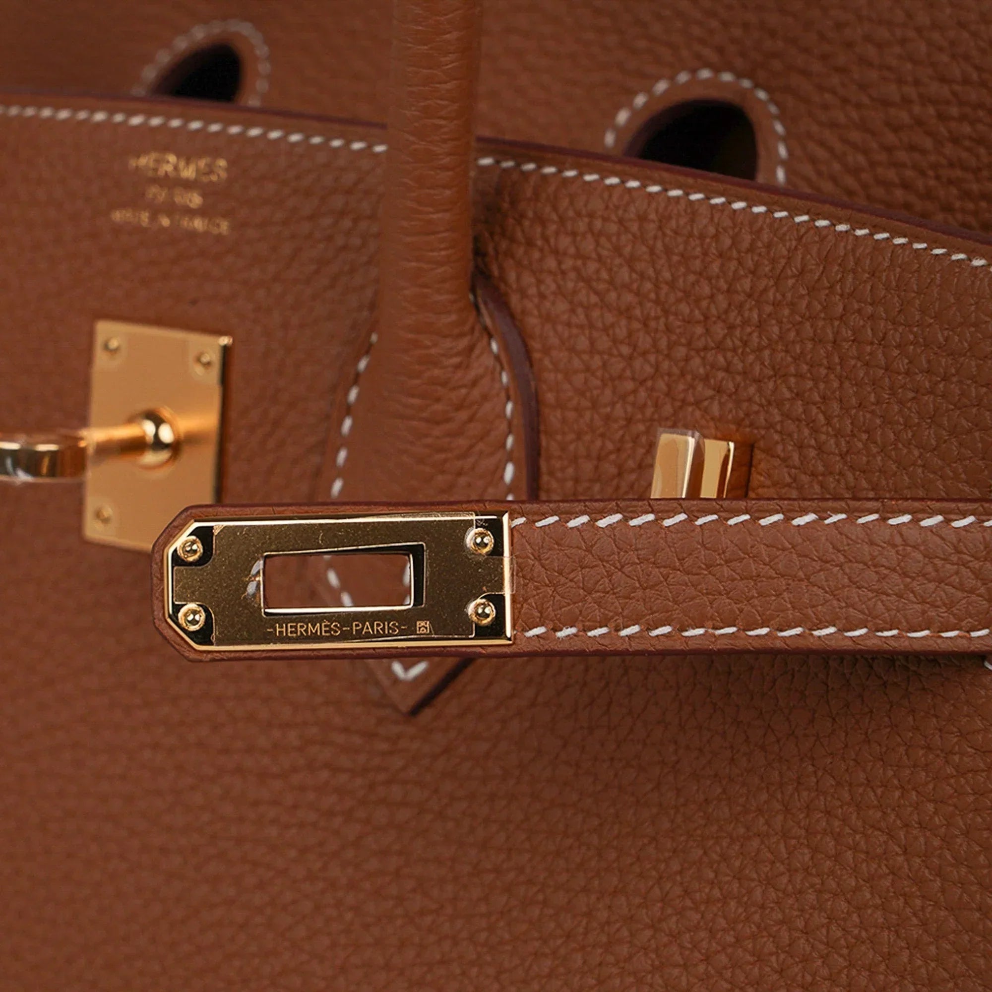 Birkin 25 Bag Gold Togo Leather with Gold Hardware