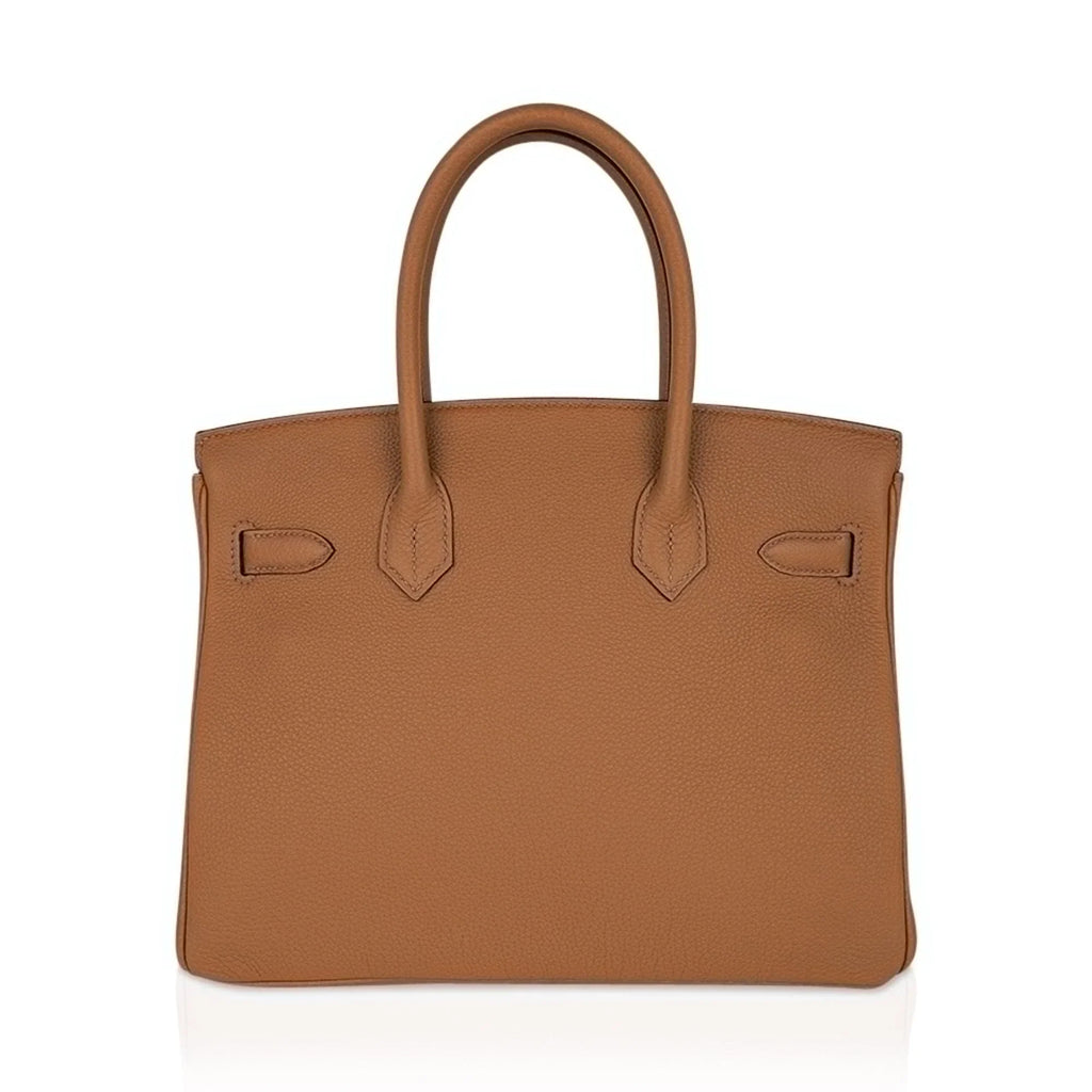 Birkin 30 Bag Biscuit Togo Leather with Palladium Hardware