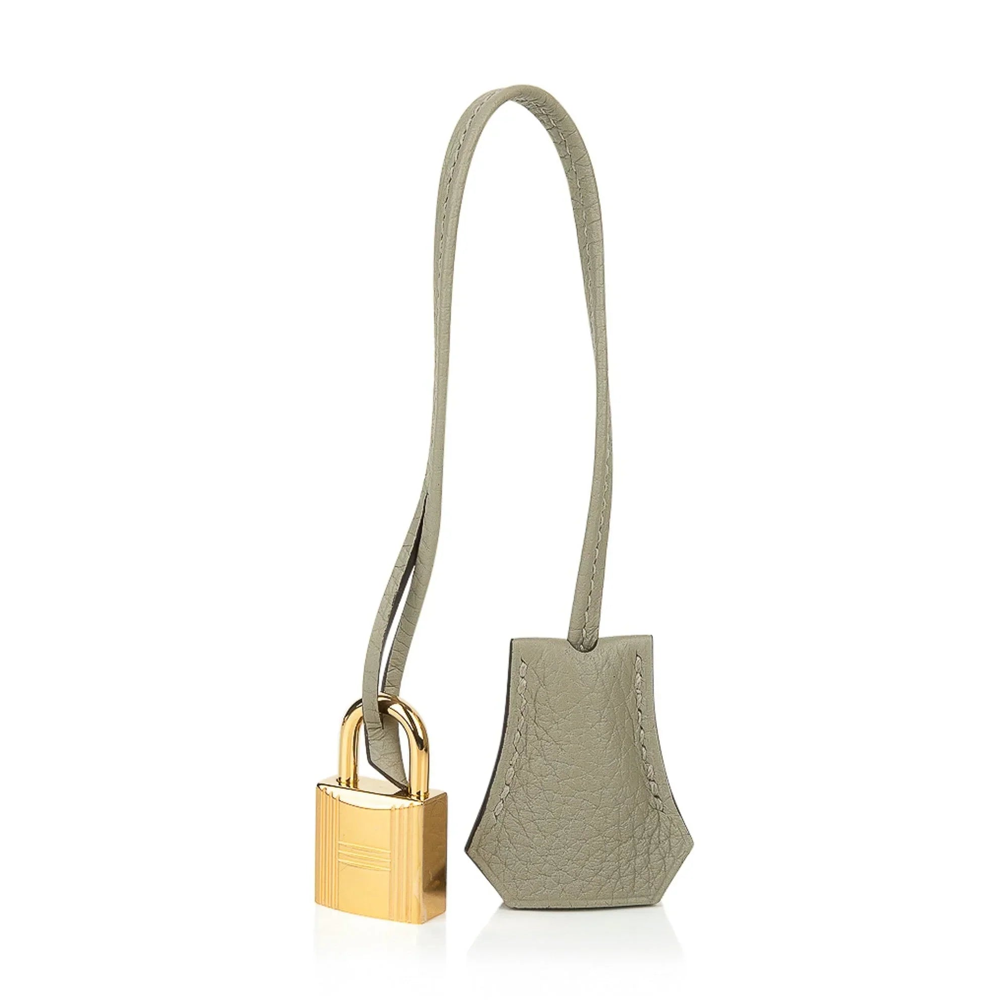 Birkin 30 Bag Sage (Sauge) Clemence Leather Gold Hardware